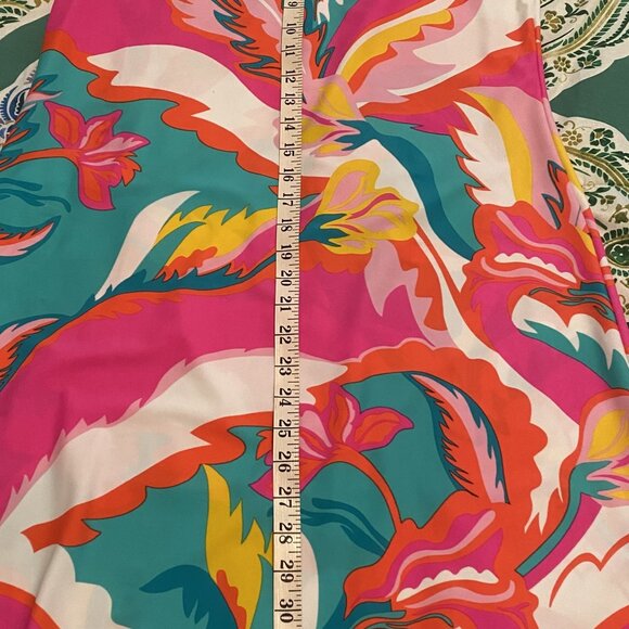 JUDE CONNALLY WOMENS BETH DRESS IN MOD FLORAL IN HOT PINK NWT XL - Picture 6 of 6